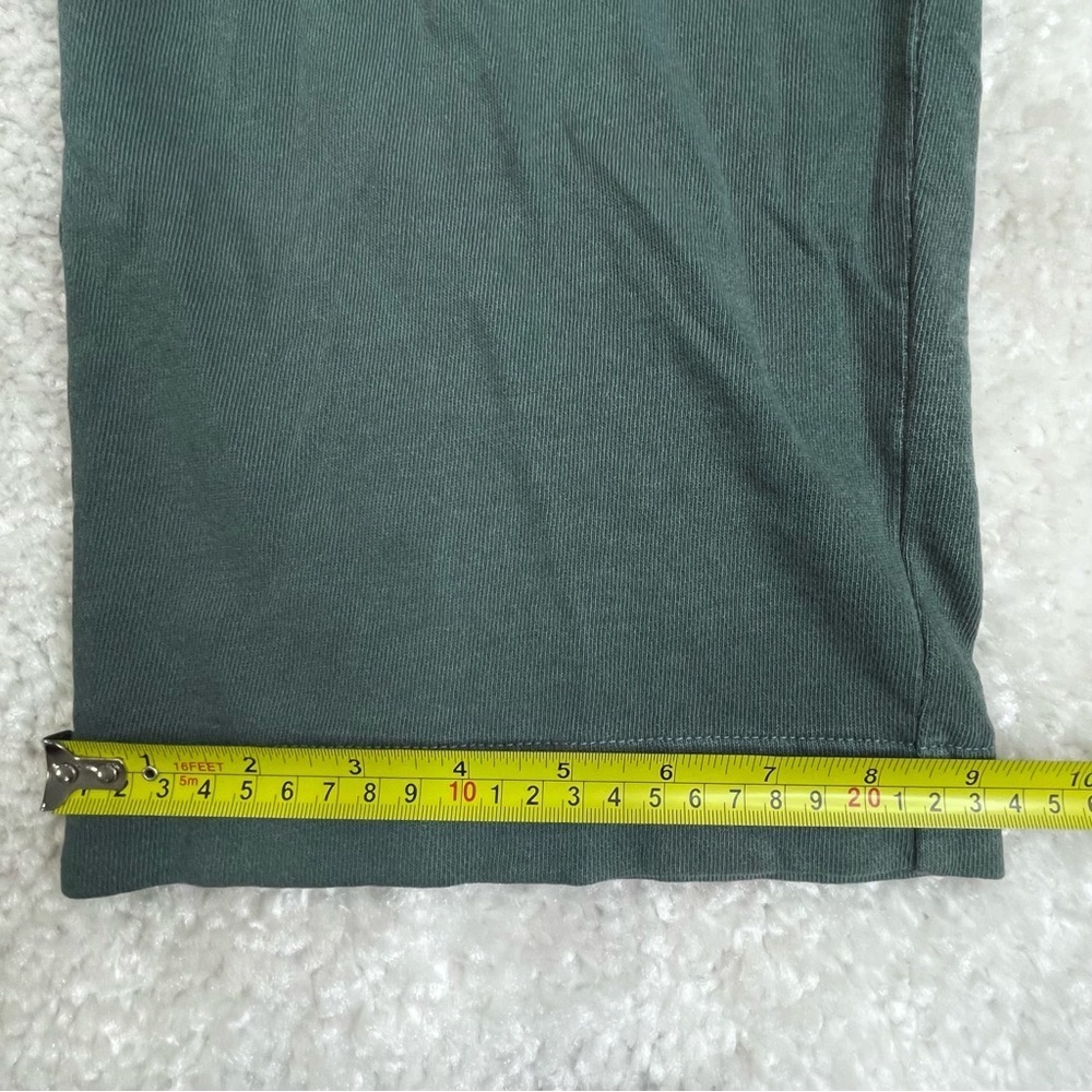 Old Navy Crop French-Terry Utility Jumpsuit Green Comfy Casual Utility M Tall - Picture 9 of 11